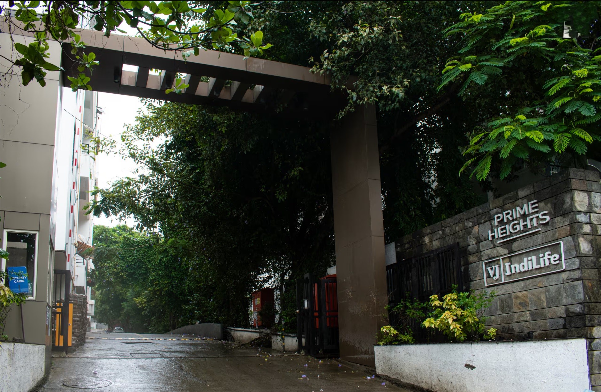 Grand Entrance & Landscaped Driveway